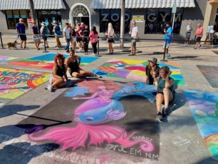 Les photos et la vidéo du Street Painting Festival de Lake Worth