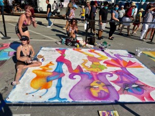 Les photos et la vidéo du Street Painting Festival de Lake Worth