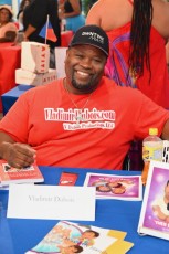 Vladimir Dubois à la Fête du livre de Little Haïti 2023