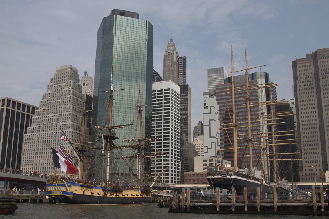 L'Hermione à Manhattan