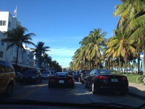 Ocean Drive à Miami Beach - Floride