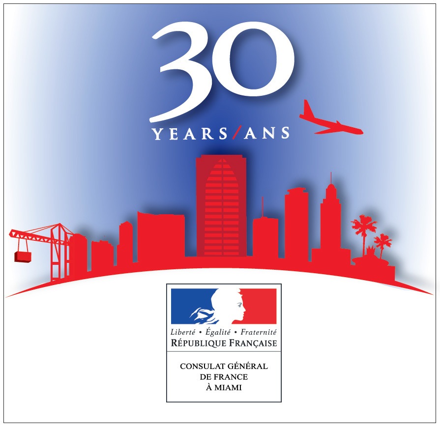 Logo 30 ans Consulat France
