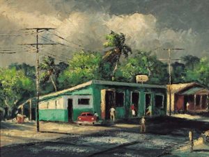 Peinture d'Harold Newton
