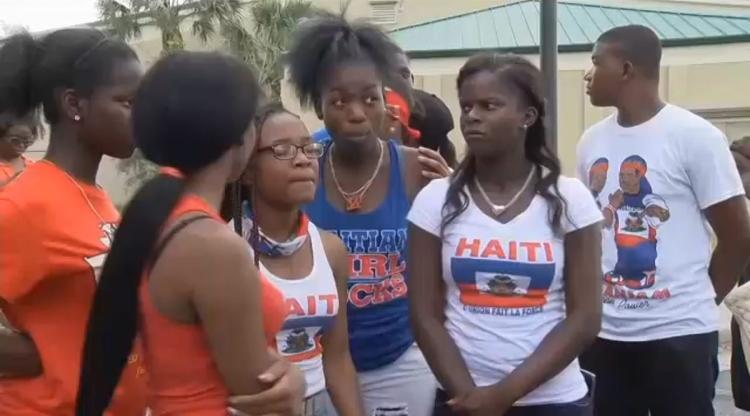 étudiants haïtiens