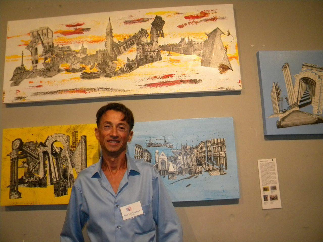 Jean-Luc Thébaud. Soirée Made in France Exhibit 2016 à Miami.