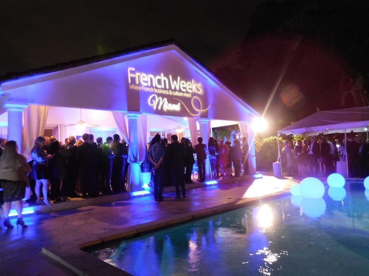 Soirée d'ouverture des French Weeks à la résidence consulaire