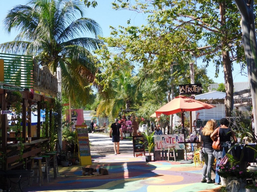 The Yards : quartier sympathique de Wilton Manors (près de Fort Lauderdale en Floride)