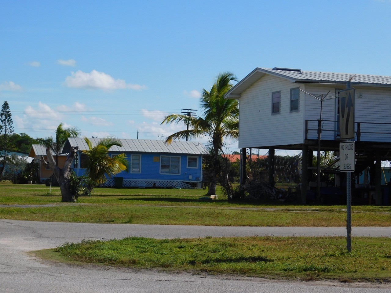 Maison sur pilotis à Everglades City en Floride