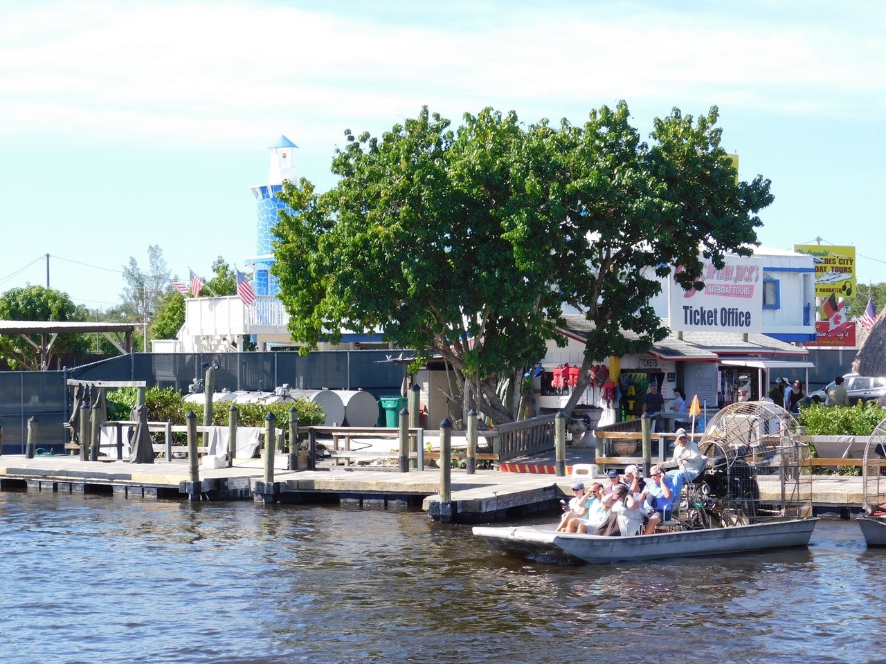 Tours d'airboats à Everglades City