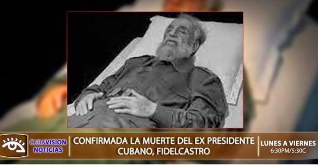 Fidel Castro : sa mort officialisée à la télévision cubaine