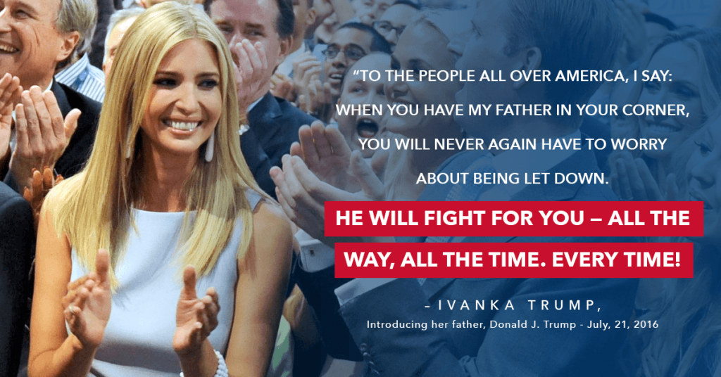 Ivanka Trump aura été un stratège et un conseiller en communication de première importance durant la campagne de son père.