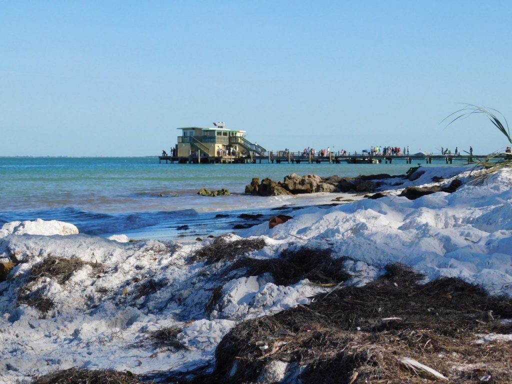 Rod Reel Pier sur Anna-Maria Island en Floride.