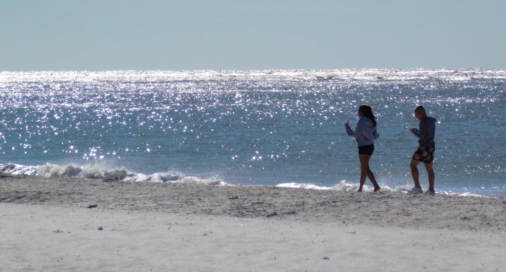 Plage de Lovers Key en Floride