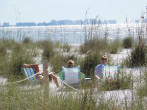 Plage de Lovers Key en Floride