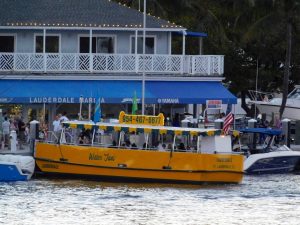 Les water taxis jaunes de Fort Lauderdale (Floride)