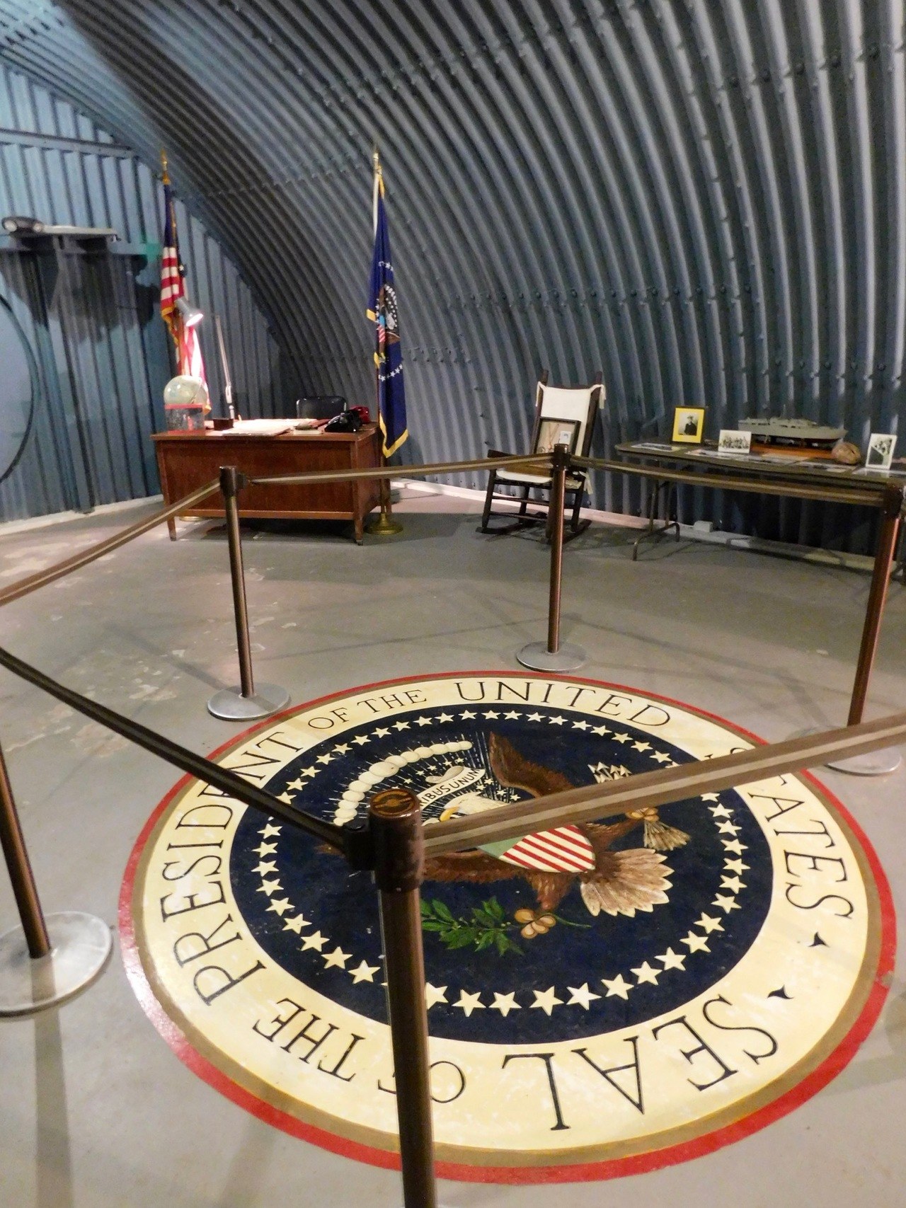Abri atomique de John Kennedy sur Peanut Island (West Palm Beach en Floride)