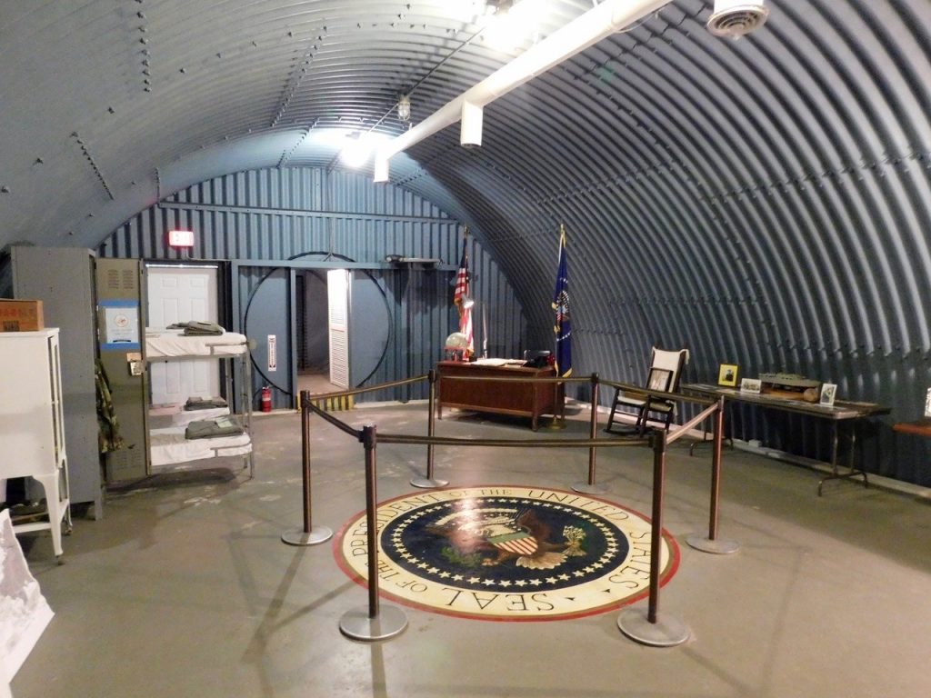 Abri atomique de John Kennedy sur Peanut Island (West Palm Beach en Floride)