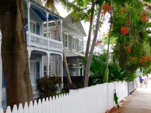 Paysages et vues générales de l'île de Key West en Floride.