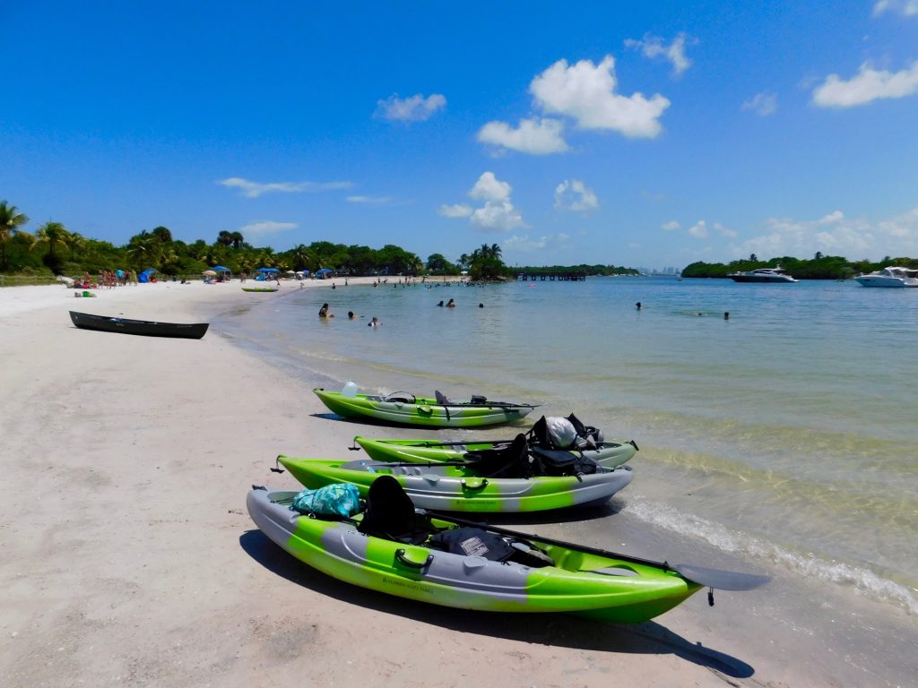 Plage de Oleta River State Park (North Miami Beach en Floride)