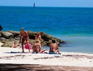 Plage de Fort Zachary Taylor à Key West