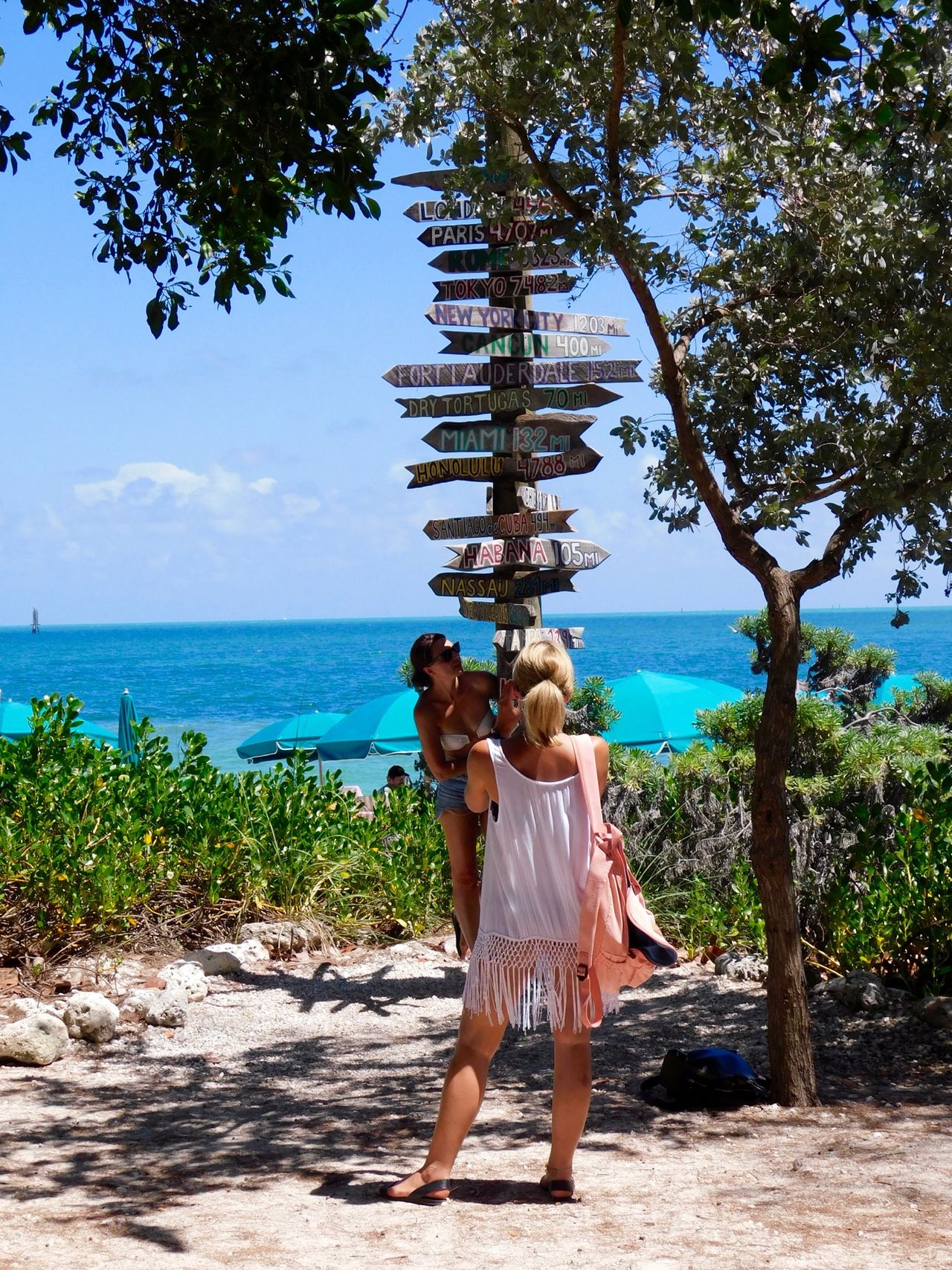 Plage de Fort Zachary Taylor à Key West