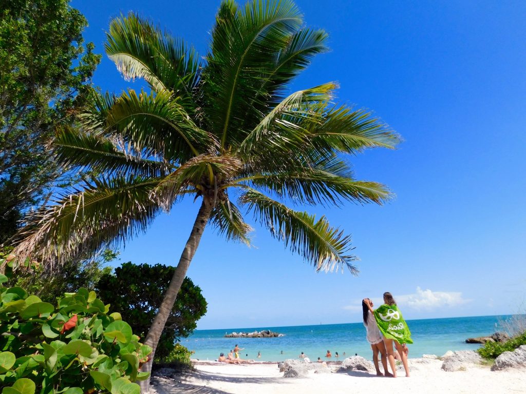 Plage de Fort Zachary Taylor à Key West