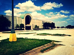 Mall abandonné aux Etats-Unis