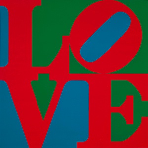 Love (1967) par Robert Indiana (© Robert Indiana)