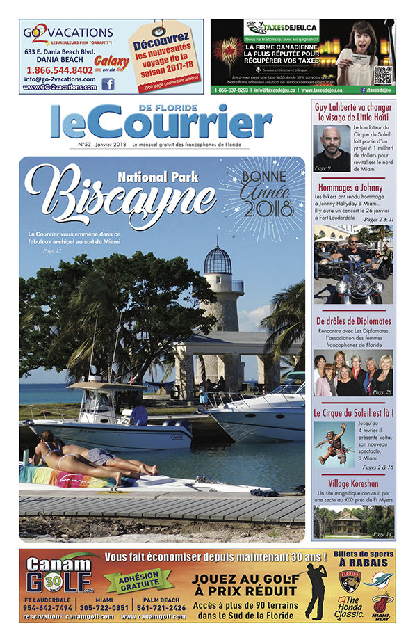 Le Courrier de Floride de Janvier 2018