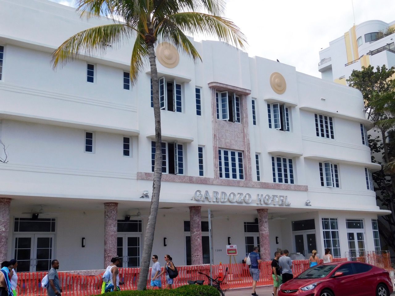 Cardozo Hotel, hôtel art déco sur Ocean Drive à South Beach / Miami Beach