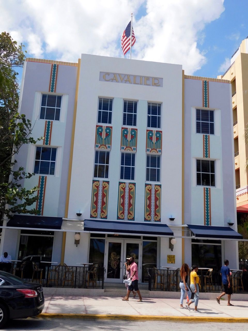 The Cavalier Hotel, hôtel art déco sur Ocean Drive à South Beach / Miami Beach