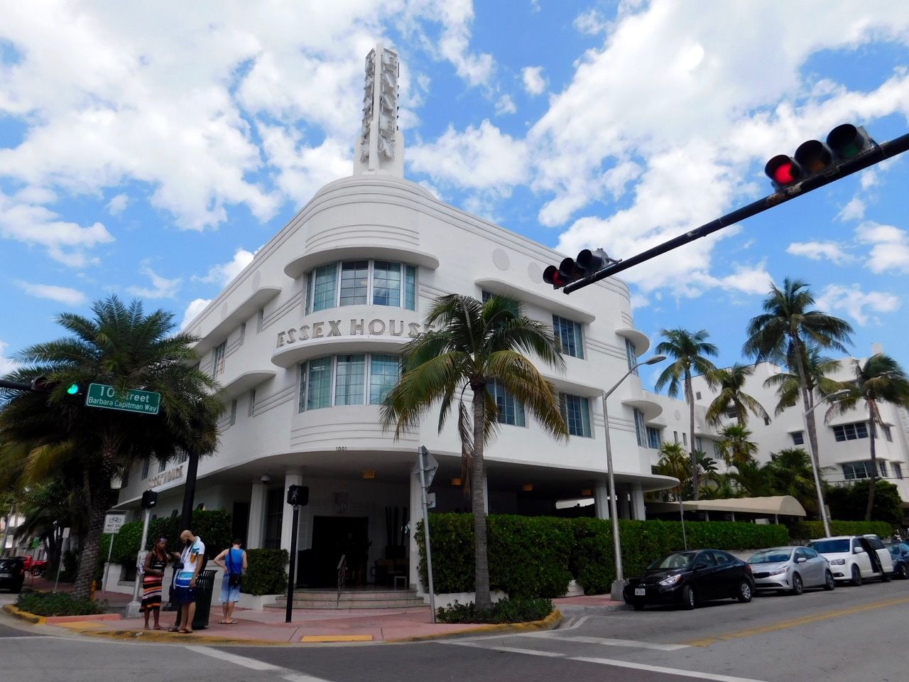 Essex House, hôtel art déco sur Ocean Drive à South Beach / Miami Beach