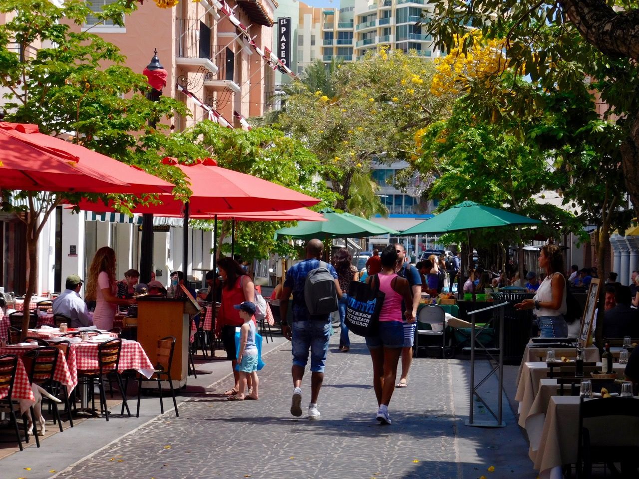 Espanola Way à Miami Beach