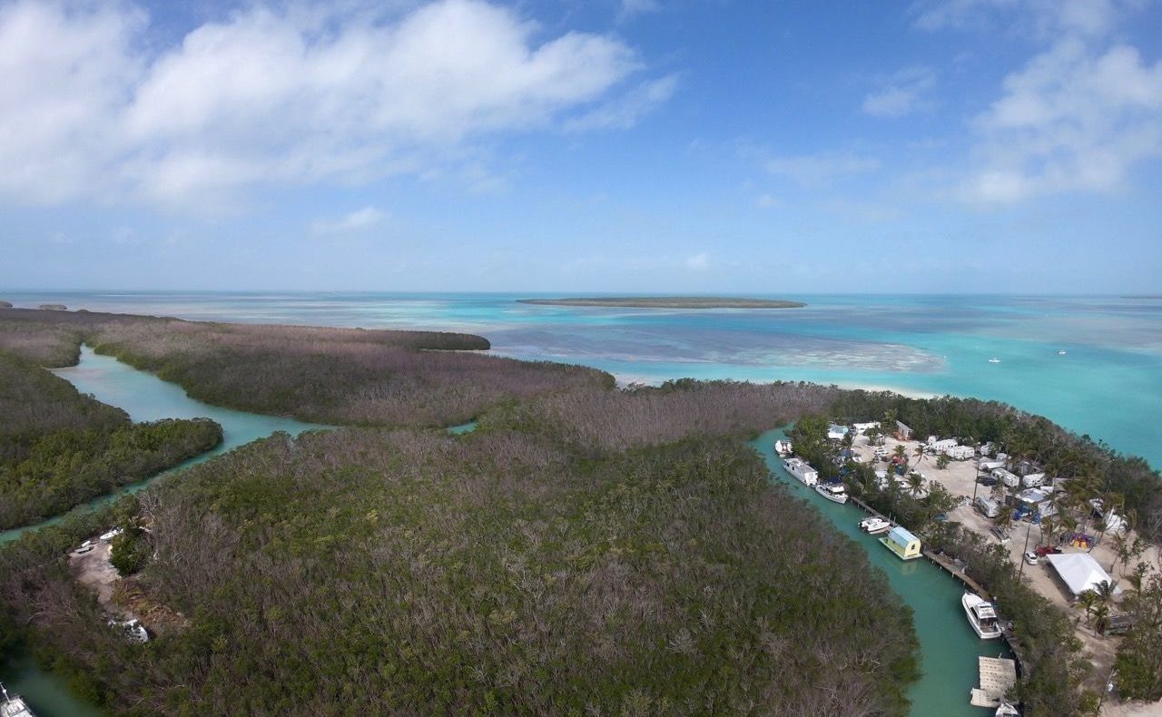 L'île d'Islamorada dans l'archipel des Keys de Floride