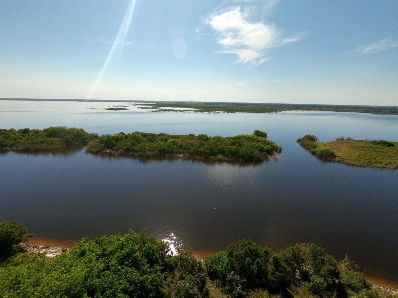 Lac Okeechobee à Lake Port (en Floride)
