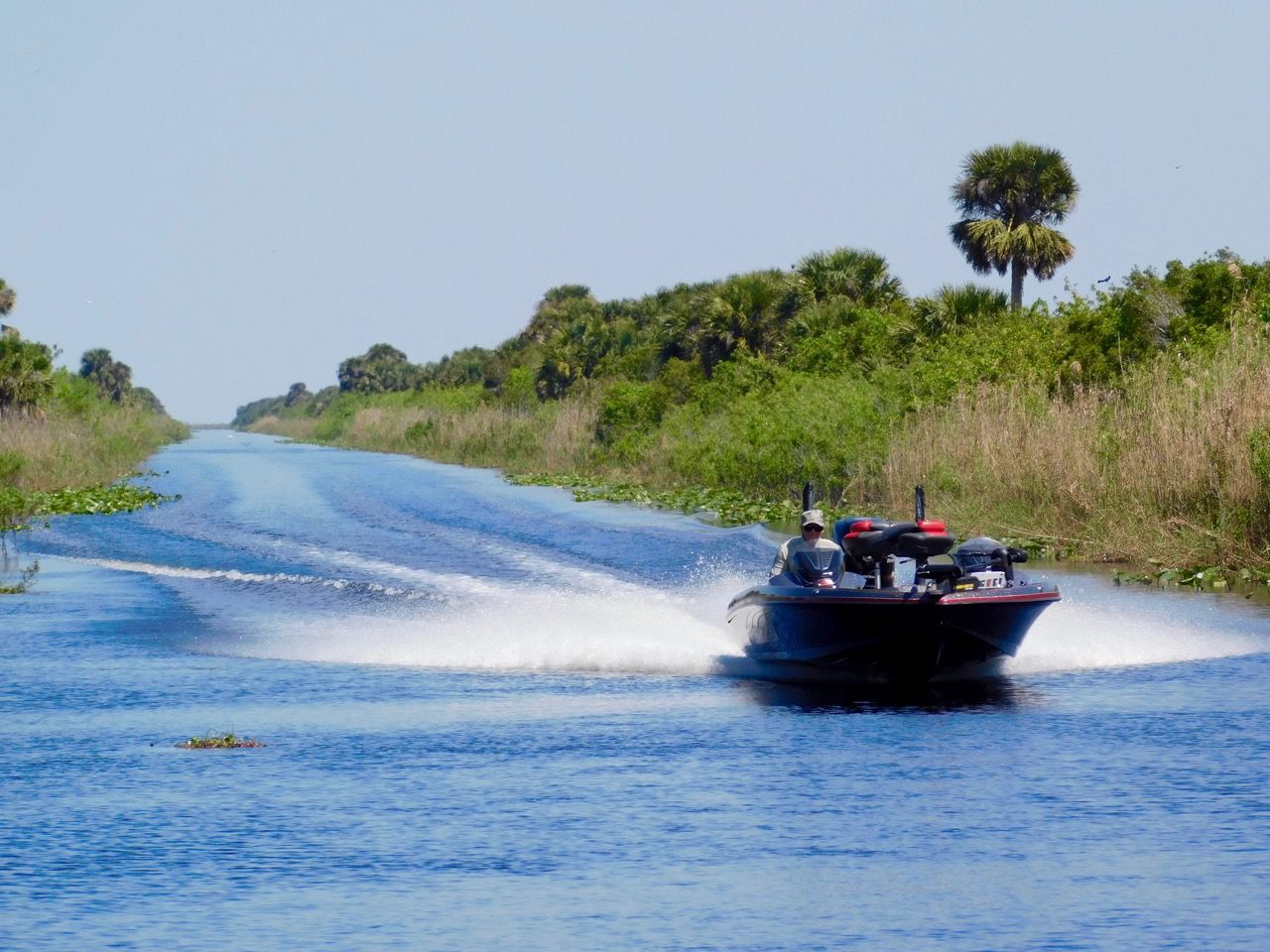 Lake Okeechobee à Moore Haven en Floride