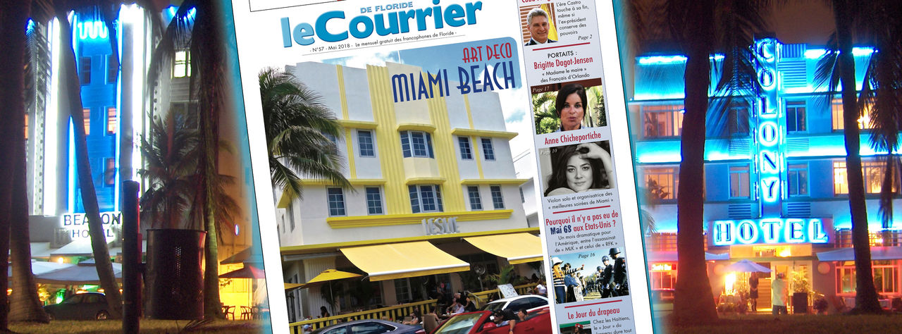 couverture du Courrier de Floride de mai 2018