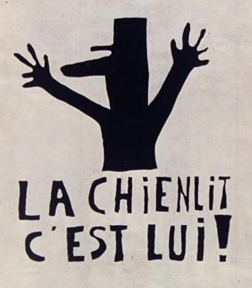Affiche de mai 1968 à Paris