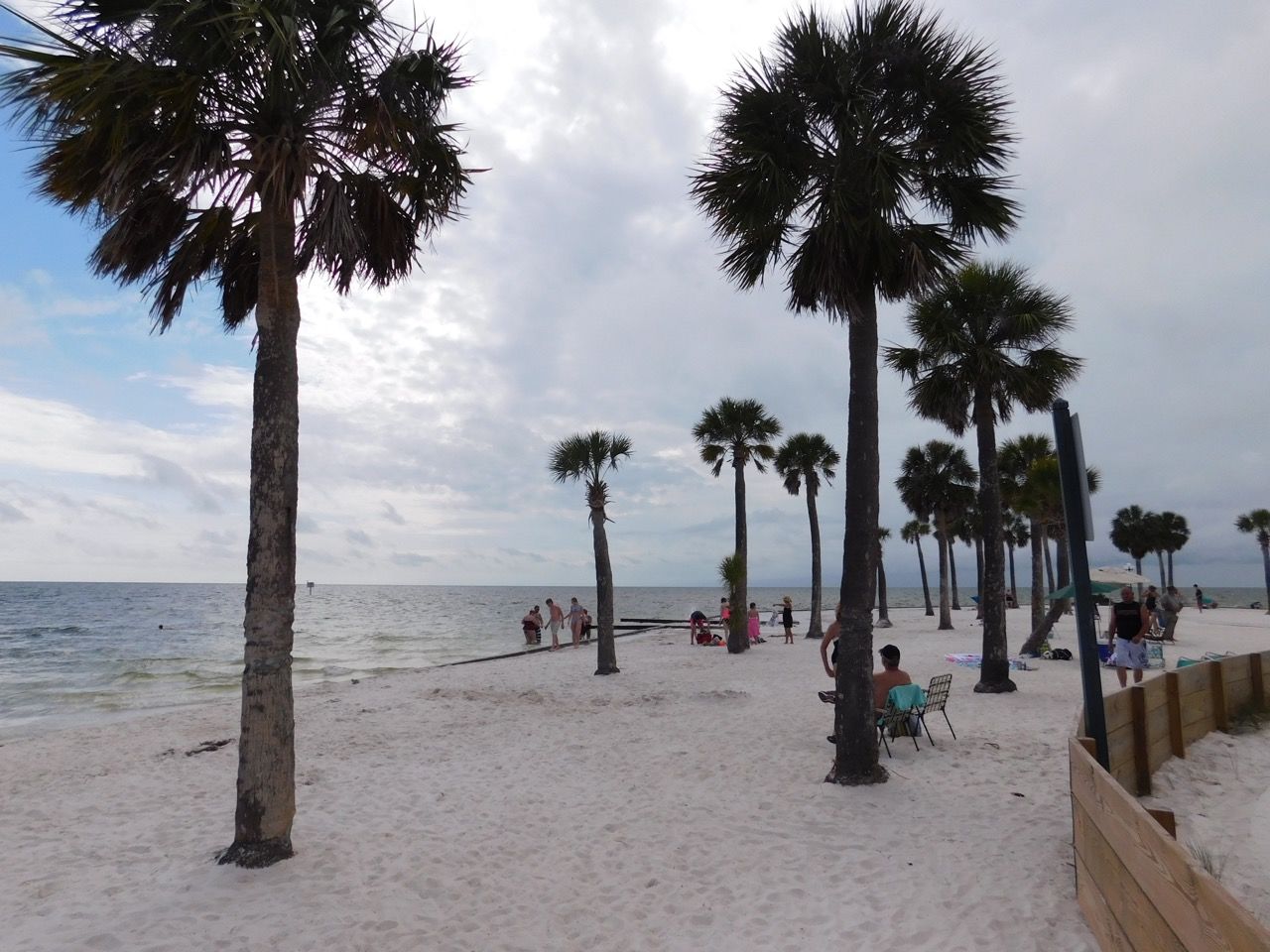 Plage de Pine Island à Weeki Wachee (à la tombée du jour)