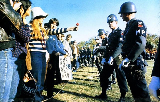 Le Flower Power des hippies aux Etats-Unis