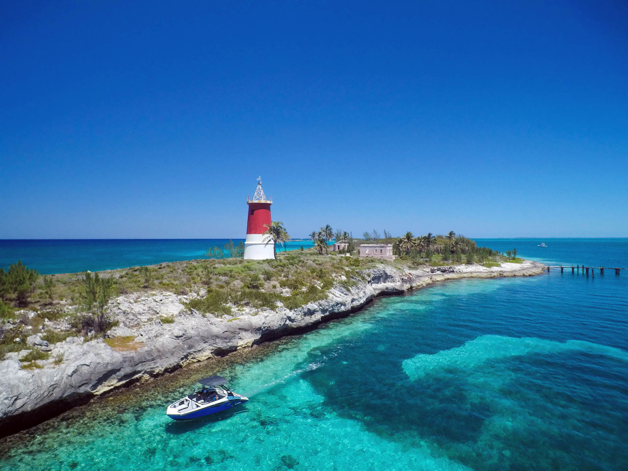 Bahamas Biminis Phare de Gun Cay