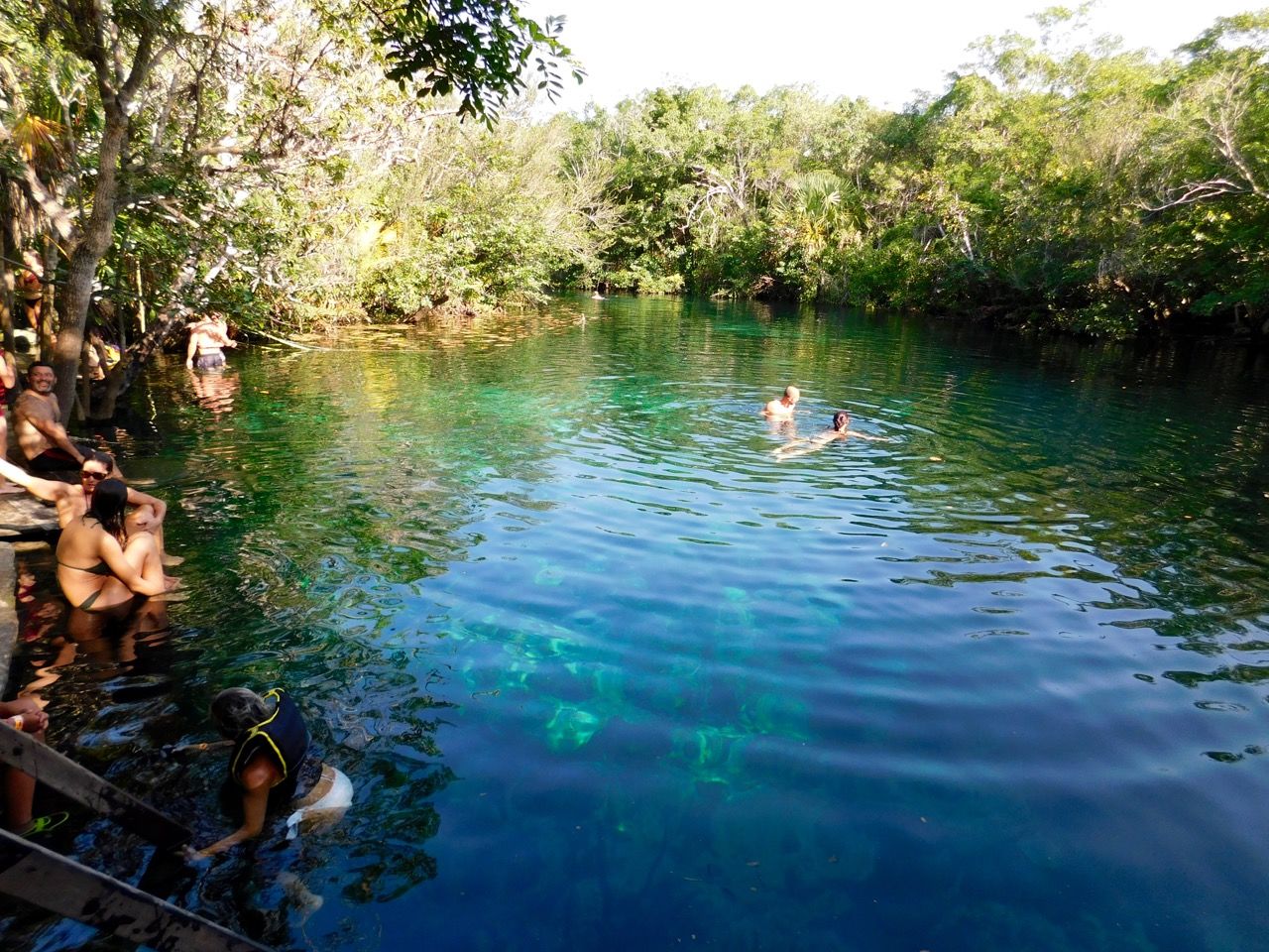 La cenote Car Wash (près de Tulum au Mexique)