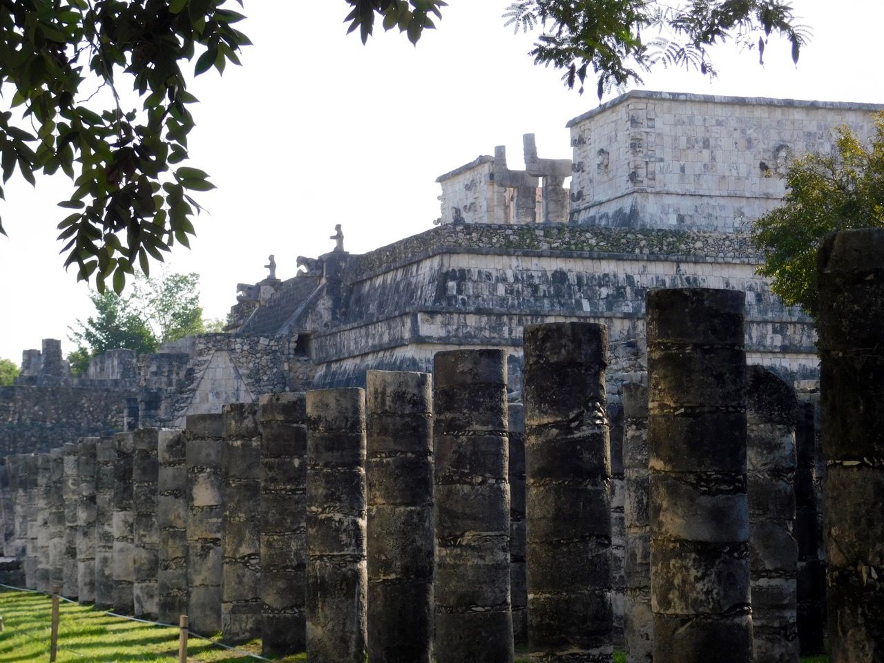 Temple des Guerrier Jaguars à Chichen Itza