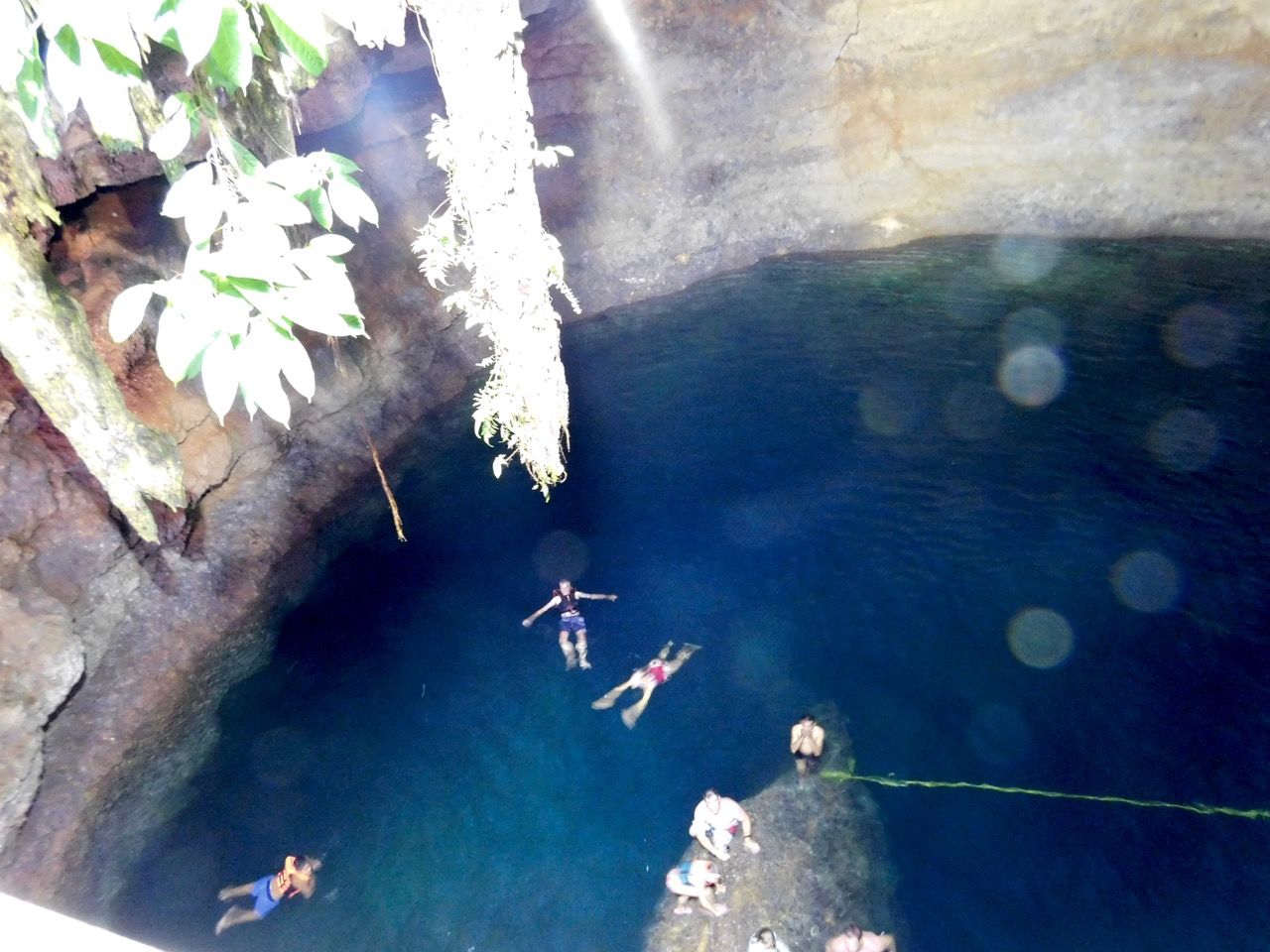 Cenote Tankach-Ha (près de Coba au Mexique)