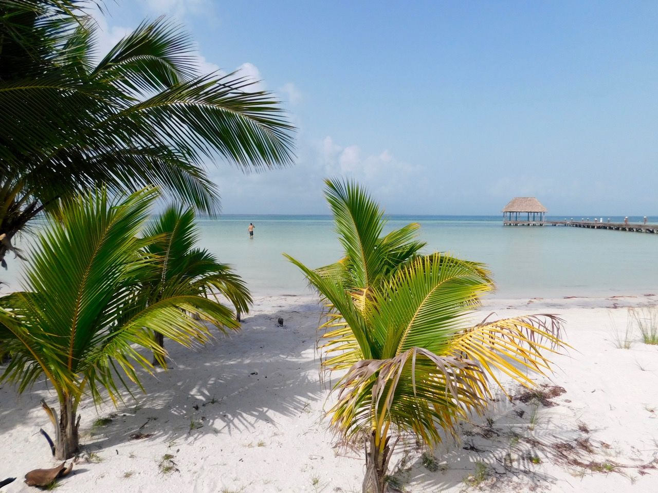 Punta Cocos sur île de Holbox.