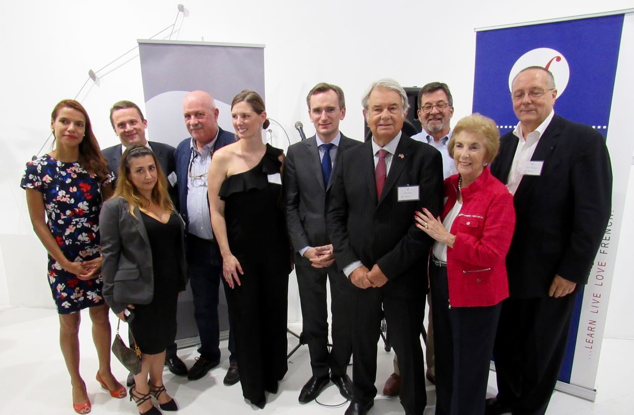 Soirée de lancement de l'Alliance Française Miami Metro