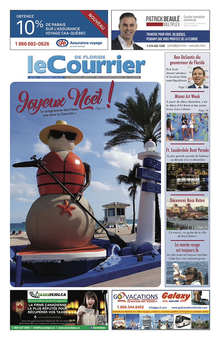 Le Courrier de Floride de décembre 2018