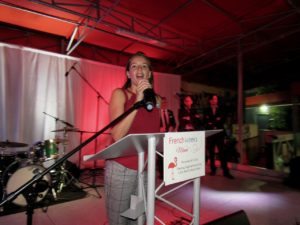 La directrice de la FACC, Pascale Villet, était l'organisatrice de la soirée