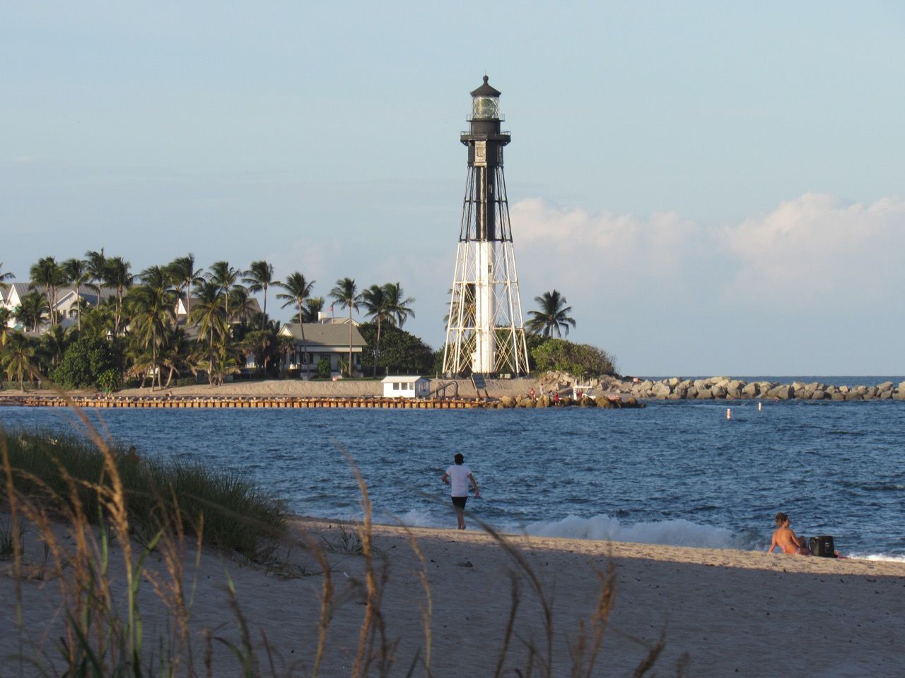 Le phare de Lighouse Point vu depuis Pompano Beach