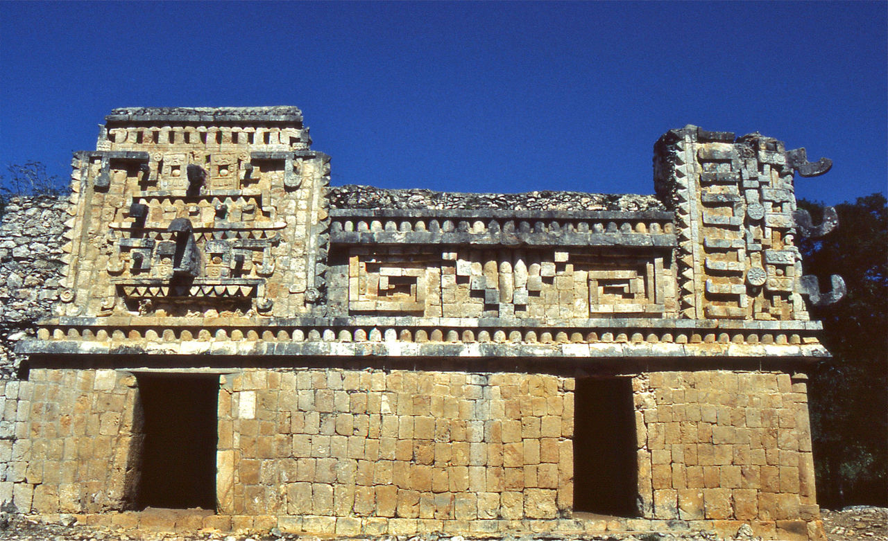 Xlapak et ses ruines mayas, dans le Yucatan.